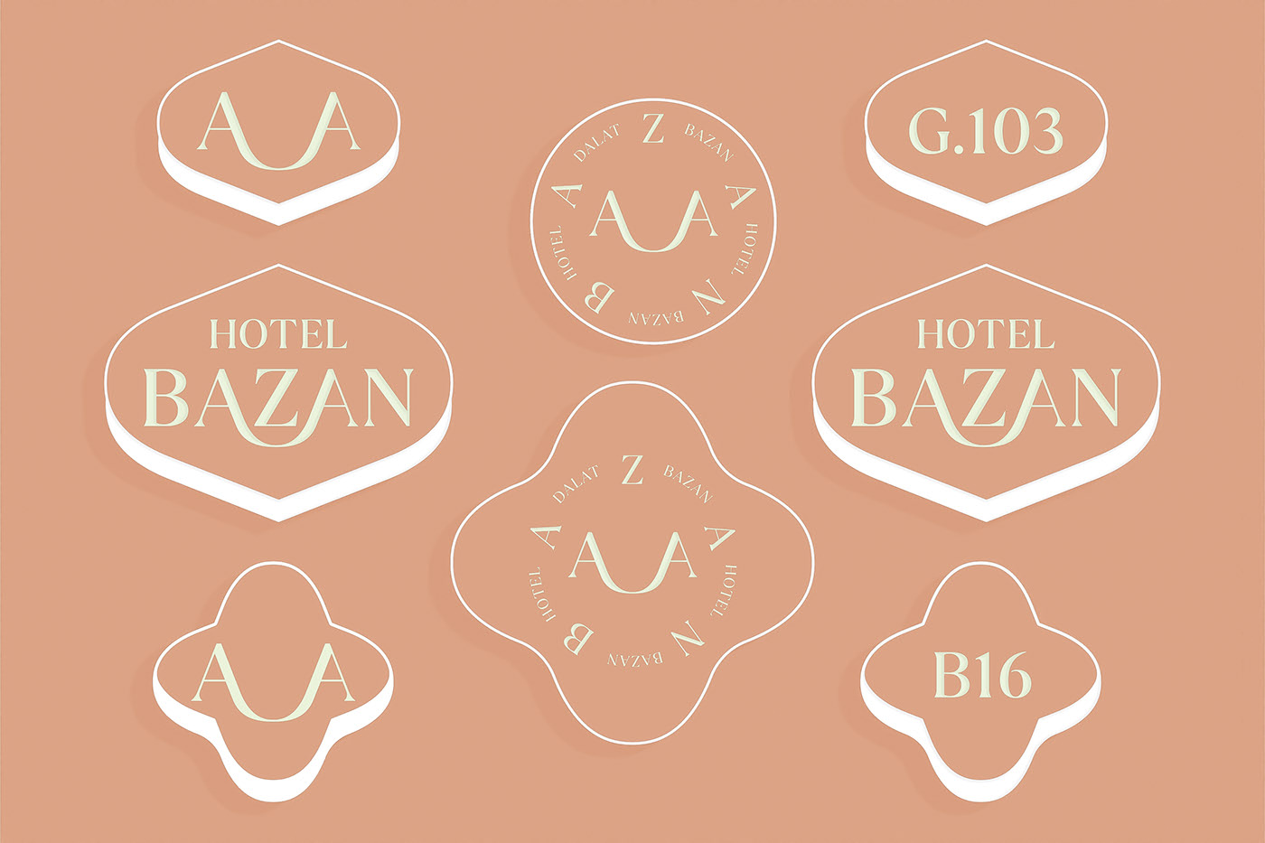 酒店品牌VI設計